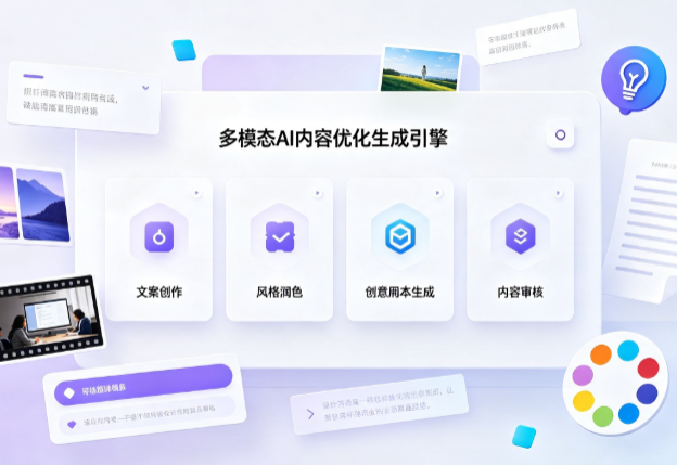 乌兰察布盟AI智能内容优化创新 多模态生成技术丰富数字内容创作生态