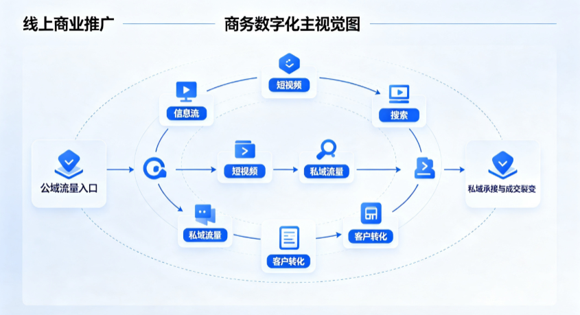 乌兰察布盟线上商业推广怎么做？全域流量闭环搭建与低成本转化实战指南
